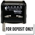 thumbnail image 1 of Self-Inking For Deposit Only Stamp with Burgundy Ink, 1 of 4