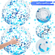 thumbnail image 3 of Bola de salpicaduras de agua de PVC súper transparente de 5 uds-40CM-azul de lentejuelas (bomba de envío) MFZFUKR CPB-DE-WX361-4, 3 of 5
