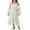 Blue Floral, variant on SUNSIOM Women Dress Square Neck Off Shoulder Long Puff Sleeve Smocked High Waist Casual A Line Dress