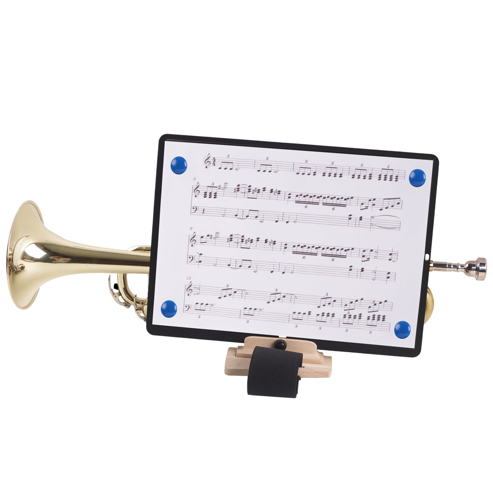 Plastic Clarinet Lyre Music Clip Trumpet Music Instrument Accessory Present for Beginners and Professional Musicians