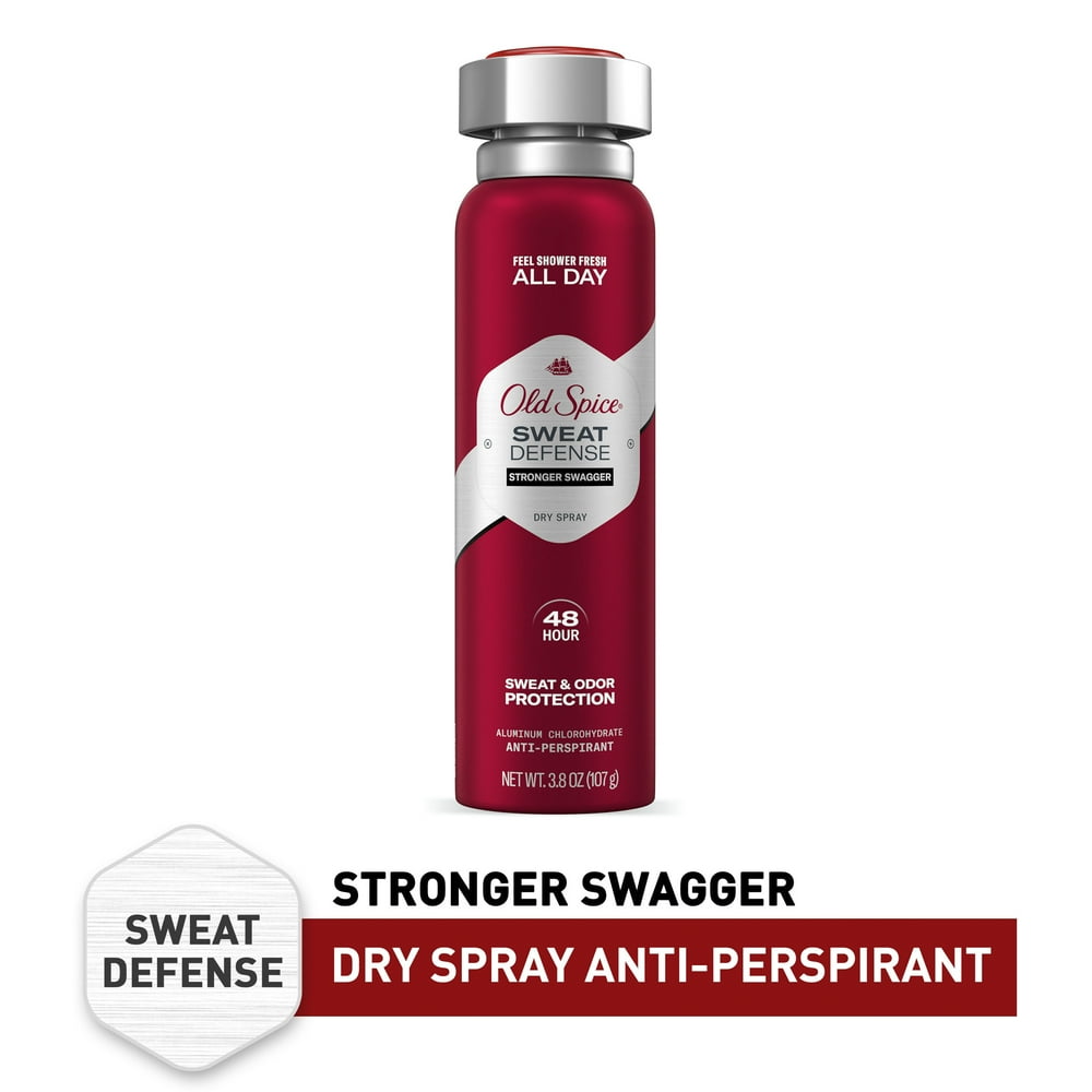 Old Spice Sweat Defense Dry Spray Antiperspirant Deodorant, Stronger