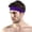 Purple, variant on LSONABXA Army Green Heardband for Men Running Headband Adjustable Sports Headbands Wicking Workout Headbands Men Headscarf for Men