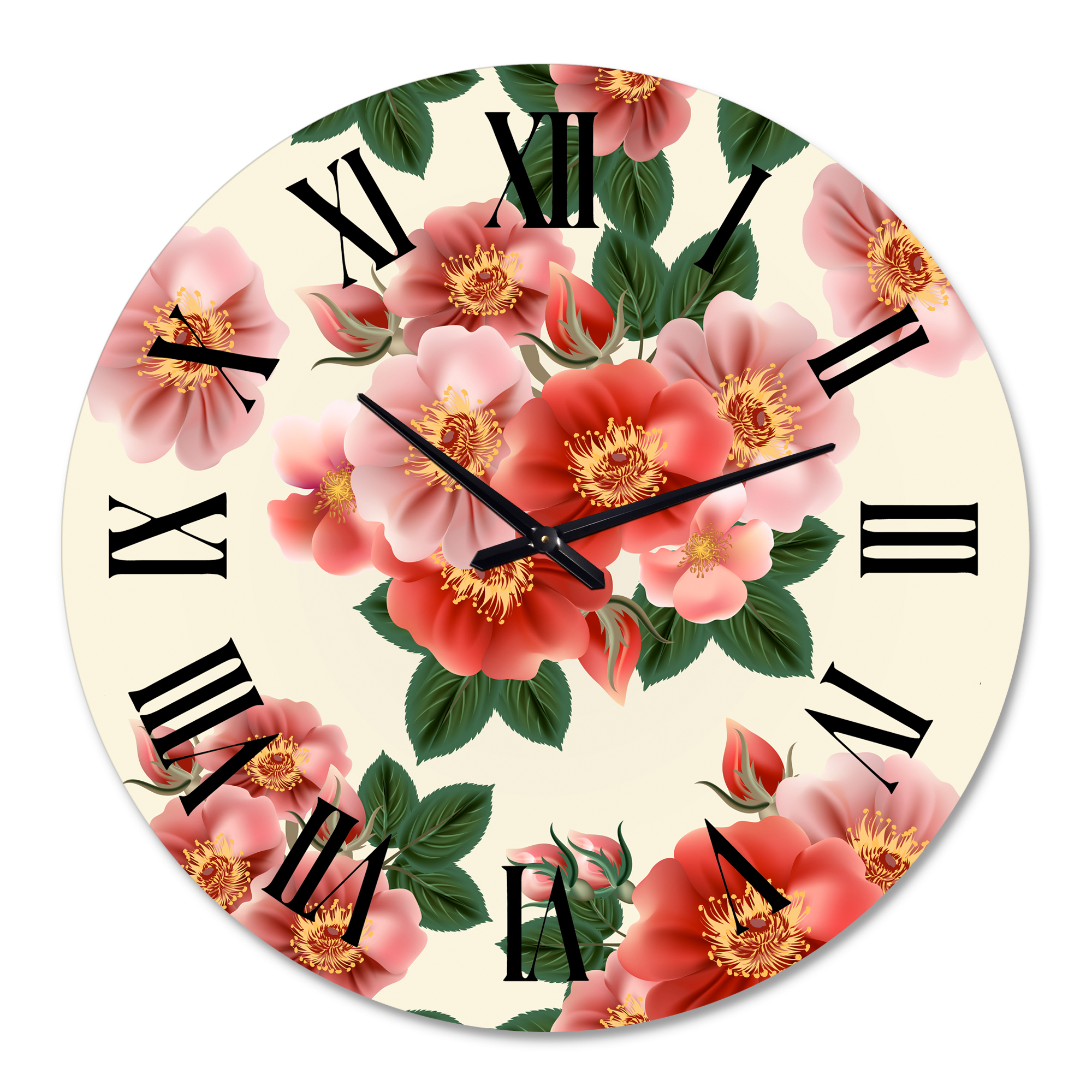 Designart 1 in Traditional Wall Clock