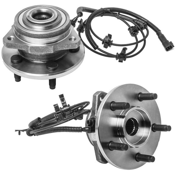 Bode-man Pair Front Wheel Hub Bearing Assembly for 2002 2003 2004 2005 2006 2007 Jeep Liberty - w/ABS