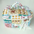 thumbnail image 3 of Bolsa de cosméticos portátil de gran capacidad, bolsa de almacenamiento para el cuidado de la piel, bolsa de algodón acolchada portátil, lindo oso para viajes de estudiantes, 3 of 6