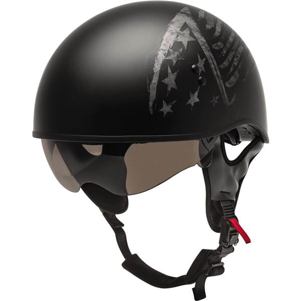 Gmax Hh 65 Naked Bravery Half Helmet