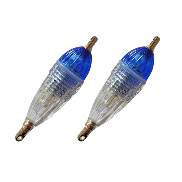 Toystoory Lámpara atractiva para peces, 2 uds., lámparas múltiples de atracción, luz de alto brillo, accesorios subacuáticos, mar de hielo Pescar Azul