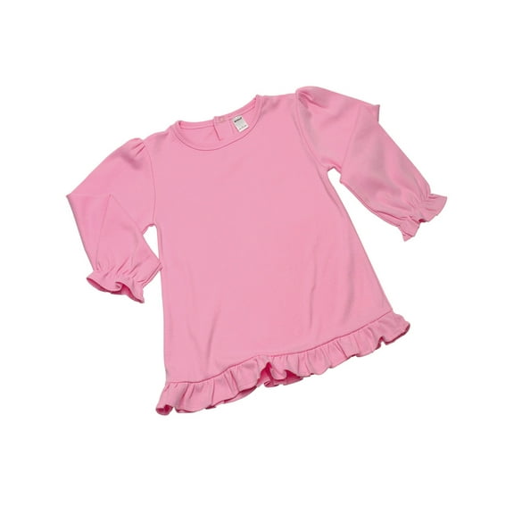 MONAG Toddler Long Sleeve Ruffle Tee