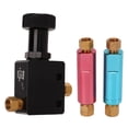thumbnail image 1 of Adjustable Brake Proportioning Valve, 260-8419 Metal Adjustable Proportioning Valve Universal 3/8-24NPT 1/8-27NPT Connector Inline  For Modification, 1 of 8