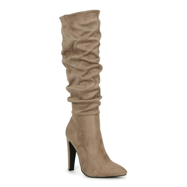 lyrelle pointy toe slouchy knee high boot jessica simpson