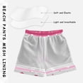thumbnail image 5 of Pinkish V-shaped Lines Boys' Swim Trunks Board Shorts Beach Pants Bathing Bottoms XS, 5 of 8
