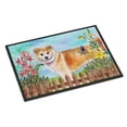 thumbnail image 1 of Carolines Treasures CK1240JMAT Shiba Inu Tapis de Printemps Intérieur Ou Extérieur - 24 x 36 Po., 1 of 4