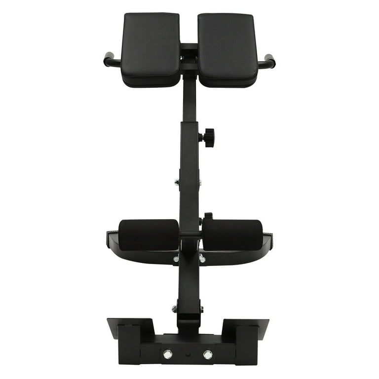 5 Position Tilt Angle Roman Chair Back Extension Machine Hyperextension Bench with Angle Height Adjust 330 lb Capacity Walmart