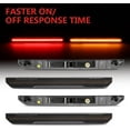 thumbnail image 7 of 4 PCS Smoked LED Side Marker for 2020-2023 GMC Sierra 2500HD 3500HD Pickup Truck, Front Rear Fender Side Markers Driver Passenger Sides Lamps, 7 of 7