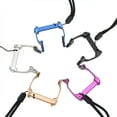 thumbnail image 4 of Eigraketly Clips nasales Operación simple Equipo deportivo Accesorios de buceo Accesorios para piscina Cuerda antipérdida Abrazadera de metal Deportes acuáticos Rosado, 4 of 6
