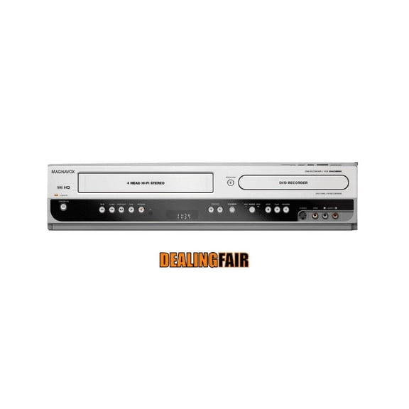 Restored Magnavox ZV420MW8 DVD recorder/VCR Dubbing Mode Combo - w/ Original Remote, Manual, and A/V Cables (Refurbished)