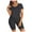 Dark Gray, variant on Women'S Athletic Clothing Sets Workout Sets Two Piece Outfits for Women Short Sleeve Casual Biker Shorts Set, Sizes S-XXL