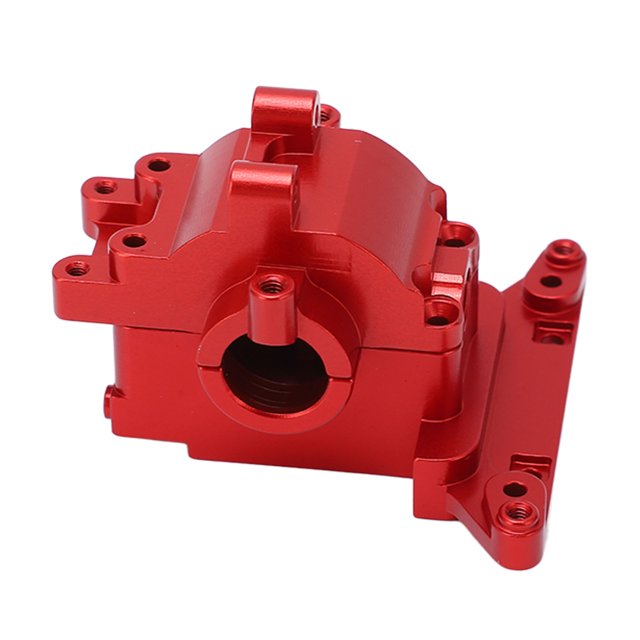 Couvercle RC, Vis de Fixation Portable Boîtier avant Arrière Protecteur Léger pour Crawler 1/18 Rouge