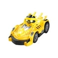 thumbnail image 3 of Juguetes de Control remoto Hugo Coche de parachoques muñeca recargable resistente iluminación musical amarillo, 3 of 10