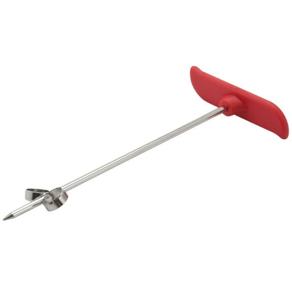 New Vegetable Fruit Spiral Twist Knife Stainless Steel Manual Spiral Carving Cutter Kitchen Tray Decoration Vegetable Knife Spiral Carving Tool Red