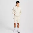 thumbnail image 4 of Champion Adult Sizing Iconic Embroidered Hoodie - Light Off-White, 4 of 6
