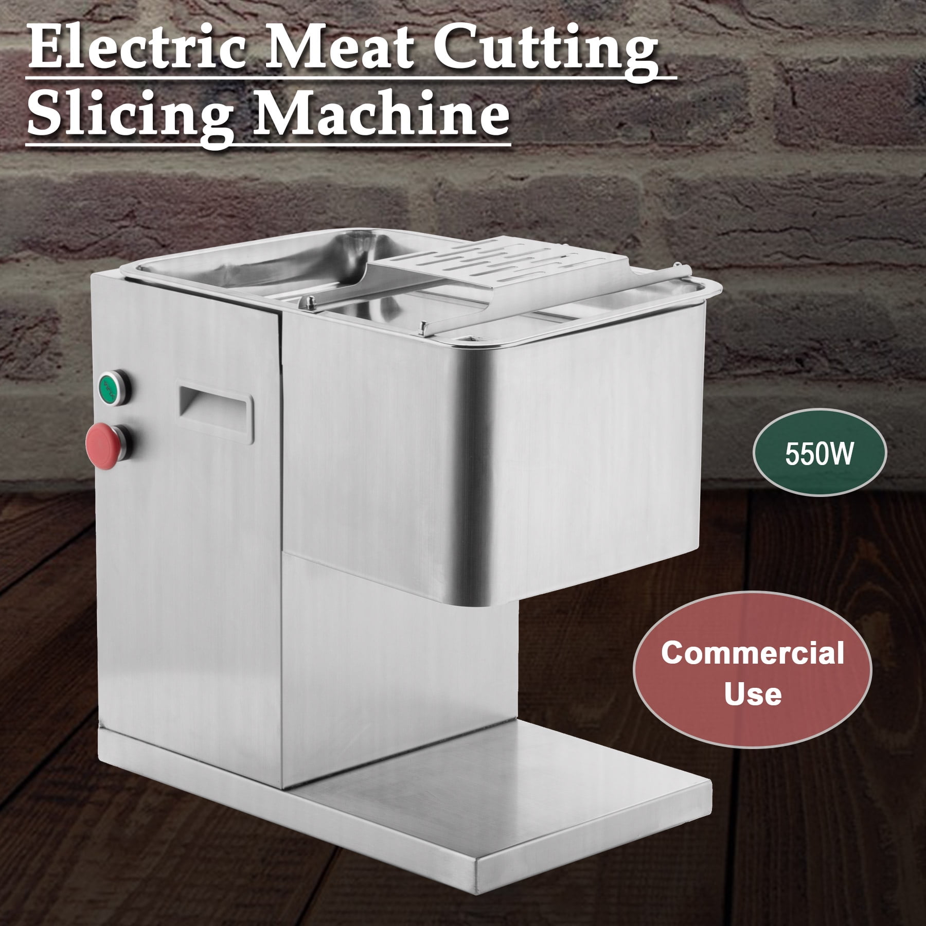 Details about   Desktop Electric Meat Slicing Shredding Cutting Machine and Meat Cutter Slicers 