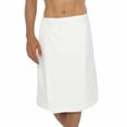 thumbnail image 2 of Authentic Hotel and Spa Turkish Cotton Terry White Men's Spa and Shower Towel Wrap, 2 of 3