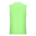 thumbnail image 4 of Njoeus Black Tees for Men Workout Tops Men's Casual Summer Gym Workout Running Tank Tops Sleeveless T-Shirt Lapel Collar Sports Tees Blouse & Shirt Oversized Tee Shirt Men, 4 of 5