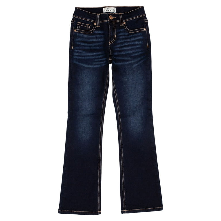 Jordache Girls Bootcut Jeans Sizes 5 18 Plus Walmart