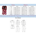 thumbnail image 3 of YAYUBA Mens Suit Vest Paisley Floral Victorian Vests Valentines Day Casual 3D Digital Heart Shaped Print V Neck Sleeveless Coat Suit Vest Top, 3 of 8