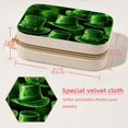 thumbnail image 5 of St. Patrick's Day Velvet Portable Jewelry Display Stand and Organizer with Removable Compartment - Gift, 5 of 7