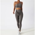 thumbnail image 3 of Leggings de cintura alta con bolsillos for mujer, pantalones de Yoga elásticos suaves, Leggings de entrenamiento informales a prueba de sentadillas, 3 of 6