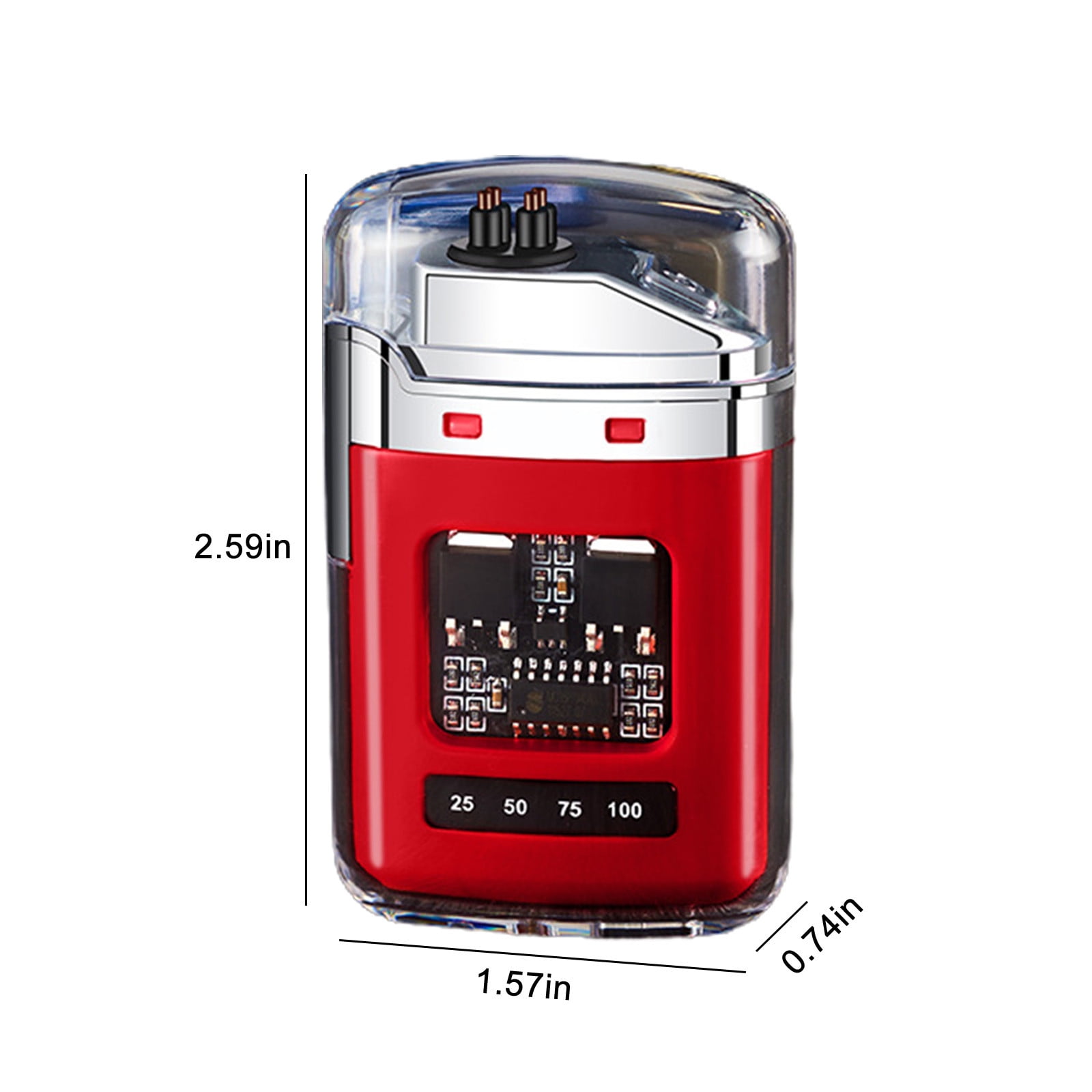 3 Set of Electronic Rechargeable Lighter, Lighter, Type-C Rechargeable Lighter Outdoor Windproof Lighter