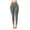 Gray, variant on Fayshow0 Up to 30% off Black Skinny Jeans Women Women Mid Waisted Skinny Hole Button Stretch Slim Pants Calf Length Jeans