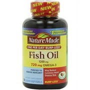 Nature Made Burpless Fish Oil, 1200mg, 120ct