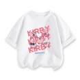 thumbnail image 3 of 2024 Ropa infantil Verano Camiseta con estampado de Hello Kitty Camiseta de moda infantil Camiseta de manga corta Top de cuello redondo para niñas, 3 of 5