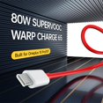 thumbnail image 2 of Cable de carga SGQGS 7.3A para Oneplus Type C, paquete de 3 pies y 2, 2 of 7