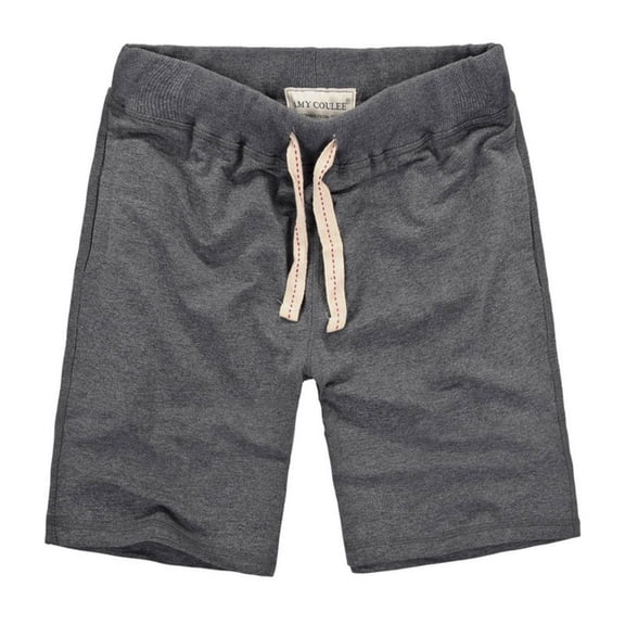 LYMAYTER Men Sweat Shorts for S-2XL Classic Fashion Athletic Cotton Casual for Shorts with Drawstring