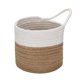 thumbnail image 1 of B Maceta colgante hecha a mano de ratán de imitación, cesta para la colada, juguetes de Picnic, contenedor de almacenamiento, soporte para maceta, decoración del hogar, 1 of 5