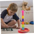thumbnail image 4 of HEANUJJ 2Sets Sport Ring Toss Game Set Educational Tool for Children Motor Skills Improvement, 4 of 8