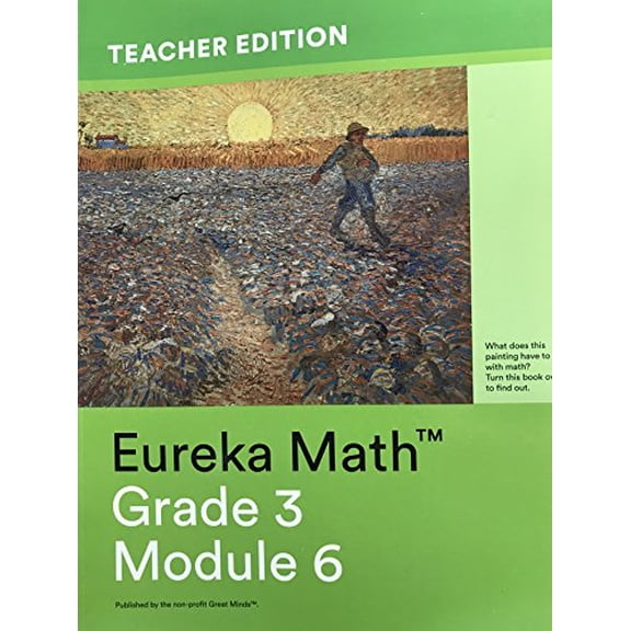 Pre-Owned Eureka Math, Grade 3, Module 6, Collecting and Displaying Data, Teacher Edition, c.2015, 9781632553683, 1632553686