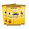 thumbnail image 1 of Darling Souvenir Yellow Birthday Invitation Card Printable Fill or Write In Blank Invites Party Supplies Pack Of 28 5 x 7 Inches, 1 of 5