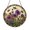 Acrylic 3.5 Inch, variant on Thistle and Bee Glass Suncatcher Window Hanging Decor, Scottish Wildflower Meadow Artwork, Nature Inspired Home Accent