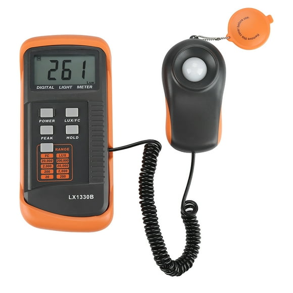 Luxmeter,LX1330B Digital Luxmeter LCD Light Meter Illumination Tester Optimized for Excellence
