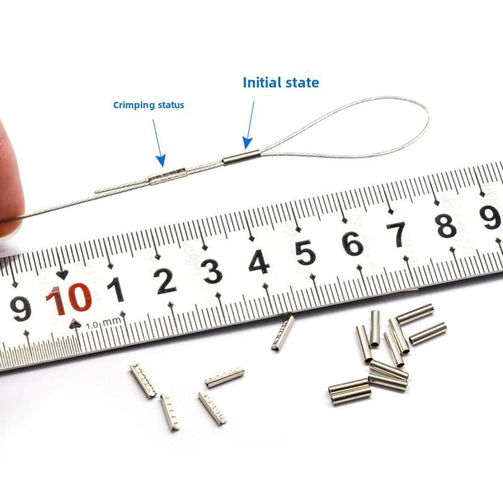 figatia Fishing Crimping Plier Fishing Plier Easy to Use Equipment Precision Spring Design Gear Tackle Wire Crimping Tool