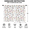 thumbnail image 2 of Blackout Kids Curtains,White Princess Fairy Castle Pattern Childrens Insulated Curtains Set Of 2,Bedroom Essentials,Toddler Room Decor 42"x63", 2 of 5