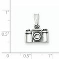 thumbnail image 2 of 925 Sterling Silver Antiqued Camera Charm Pendant, 2 of 6