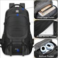 thumbnail image 5 of 85L Hiking Camping Backpack,Hunting Climbing Backpack for Outdoor,Backpack Water Resistant,Tactical Backpack for Men Women, 5 of 13