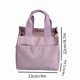 thumbnail image 3 of MTBLYS Bolsa de almuerzo de nailon con múltiples bolsillos, portátil y aislada para transportar alimentos, ideal para trabajadores de oficina y uso diario al aire libre - 1 paquete., 3 of 6