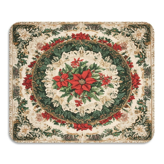 BZSMCE Dish Drying Mats Diatom Midjourney_ffyy3_a_beautiful_christmas_fabric_pattern_with_intricate_lace__c425b853-2cfe-436e-91db-8 Creativity Pattern Mud Drain Pad